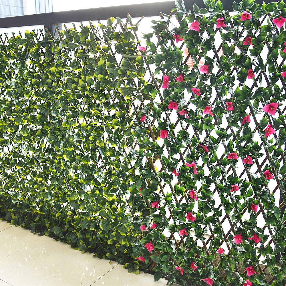 Factory Made Green 220 Cm Artificial Grass Decoration on Wall