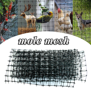 Black Uv Plastic Poultry Bop Anti Mole Barrier Animal Proof Chicken Pond Netting