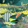 High Quality HDPE Fruit Olive Collecting Net Dark Green Harvest Nets