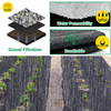 PP Agriculture Mulching Non Woven Fabric Landscape Ground Cover Black Nonwoven In Roll