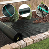 PP Black Weed Control Mat Anti-grass Ground Cover for Garden Greenhouse