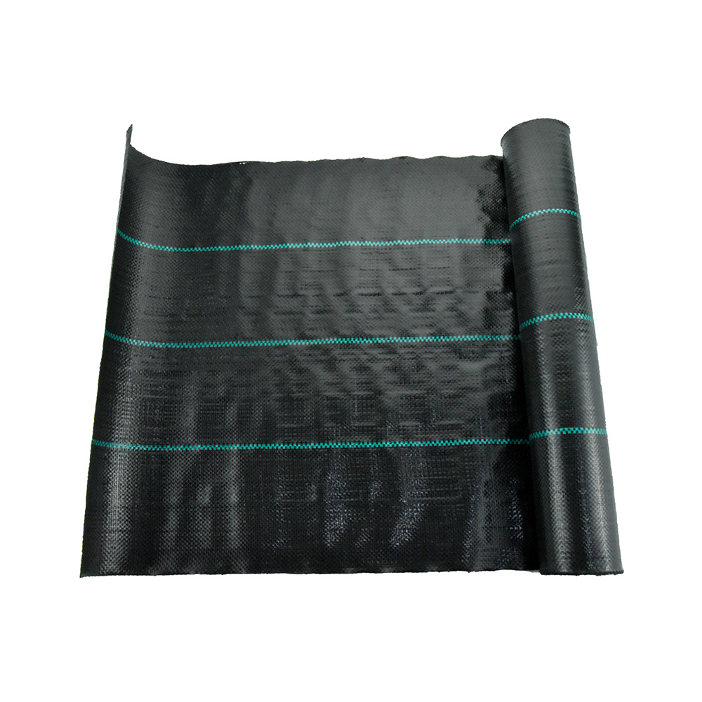 PP Black Weed Control Mat Anti-grass Ground Cover for Garden Greenhouse