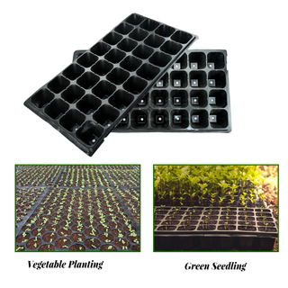 PP Material Seedling Tray Garden Vegetable Planting Pot Horticulture Seed Starter Grow Tray