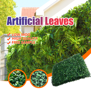 Factory Made Green 220 Cm Artificial Grass Decoration on Wall