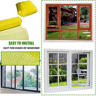 Wholesale PVC Window Screen Mesh Fiberglass Mosquito Net For Window